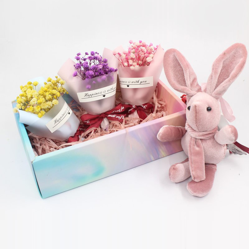 미니 천연 건조 안개꽃 부케 보존화 웨딩 홈 데코 사진 - Dried Flower Bunch 리뷰 및 가격