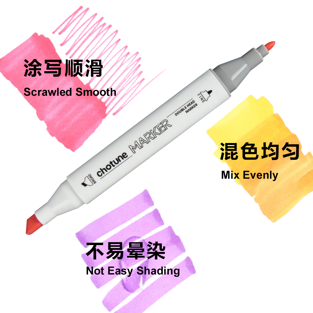 THOTUNE 듀얼 헤드 마커 펜, 알코올 스케치 마커 - Copic Marker Sketch 리뷰 및 가격