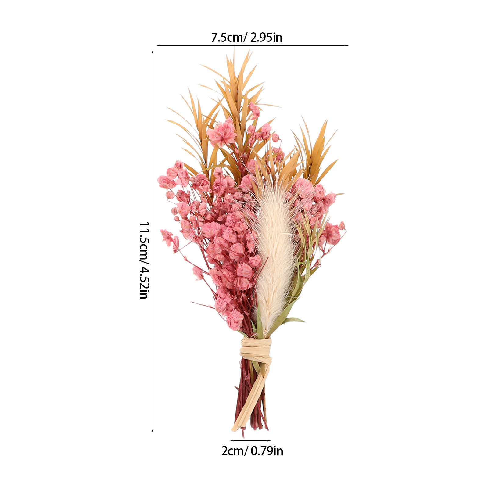 3개 미니 드라이플라워 부케, 자연스러운 작은 드라이플 - Dried Flower Bunch 리뷰 및 가격