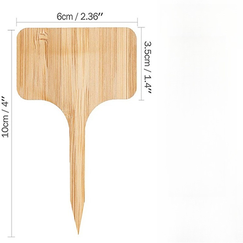 100개 나무 식물 태그 스테이크, 다육식물용 꽃 정원 - Floral Picks Wood 리뷰 및 가격